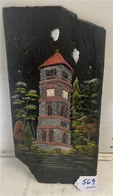 Painting on Slate - Ratay Clegg 1991