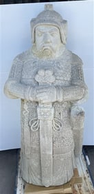48" Concrete Manchu Garden Statue