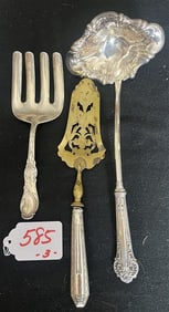 3 Extra Nice Sterling Silver Pcs