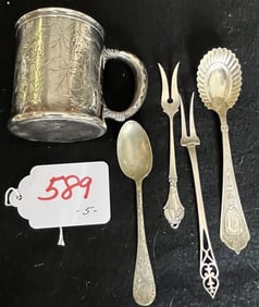 5 Pc. Sterling Lot - Approx 5 Troy
