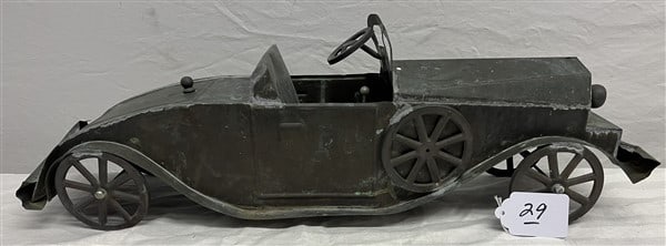 27" Copper Automobile Weathervane (1 of 3)