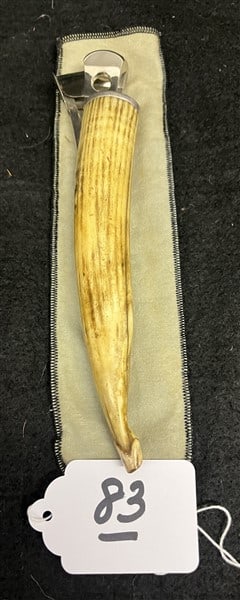 Sterling and Bone 8.5" Cigar Cutter: Sterling and Bone 8.5" Cigar Cutter
