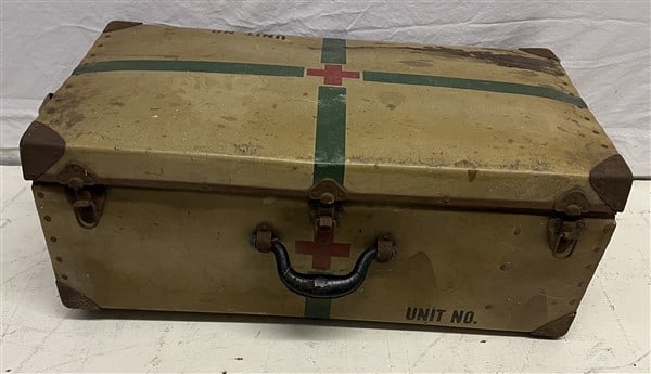 Medic's Trunk and Vintage War Books (1 of 6)