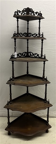 Walnut Shelf: Walnut Shelf - 69" high
