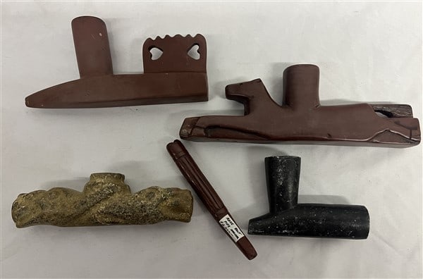 5 Carved Pipes (1 of 3)