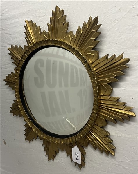 Sunburst Mirror 27" diam: Sunburst Mirror 27" diam