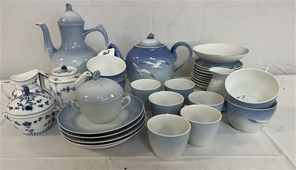 Lot of Danish Porcelains: Lot of Danish Porcelains