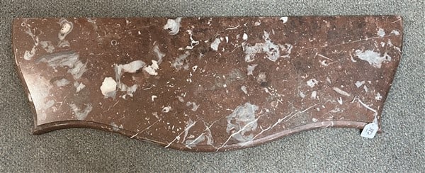 48" Pc of Shaped Marble by 16": 48" Pc of Shaped Marble by 16"