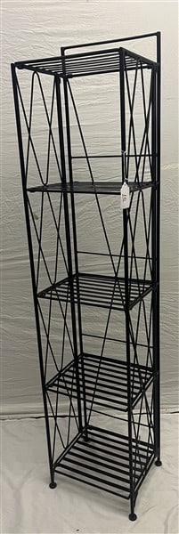 5 Tier 63" Iron Folding Rack (1 of 2)