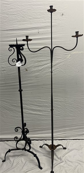 Two Early American Floor Lamps (1 of 4)