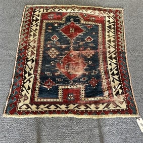 100 Year Old Caucasian Mat - 3'5" x 3'5"