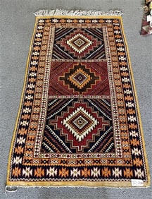 Turkish Hand Made Rug - 4' x6'8"