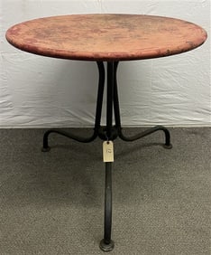 1950's Metal Patio Table