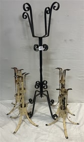5 Iron Stands - Tallest 42"h