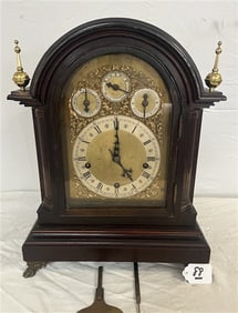 Tiffany Mantle Clock - 18"h