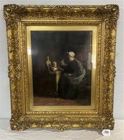 Framed o/c - Bernard De Hoog 26" x 31.5"