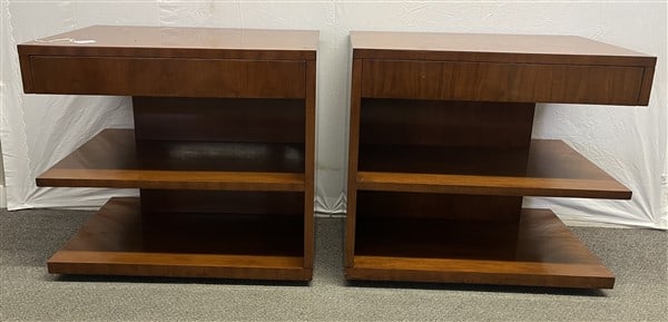 pr. of Ralph Lauren "Hollywood" 1 Drawer Stands 30" x 19" x 27"h (1 of 5)