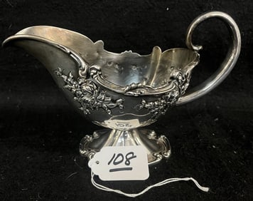 Wyman Berg & Co Sterling Gravy Boat - approx. 8.5 Troy