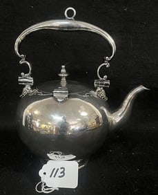 Elkington Sterling Teapot - Approx 22 Troy