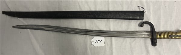 27" Franco-Prussian Short Sword/Bayonet