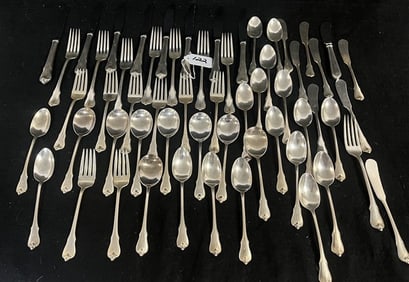 Sterling Flatware - 54 Troy with 8 Knives