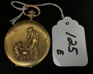18k  Pocket Watch