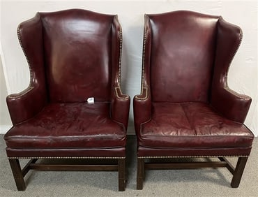 Pr. of Kittinger Wing Chairs
