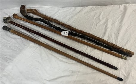 5 Walking Sticks
