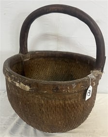 Large Antique Chinese Well Bucket