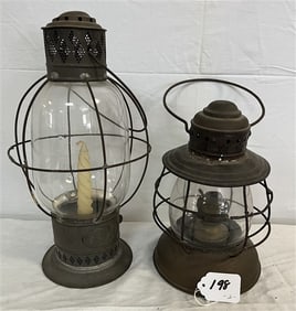 2 Antique Lanterns
