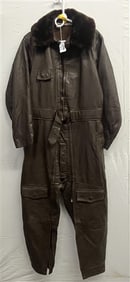 Leather Flight Coat
