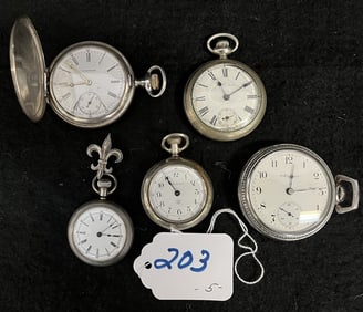 5 Pocket Watches