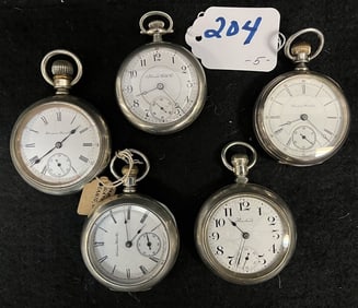 5 Pocket Watches