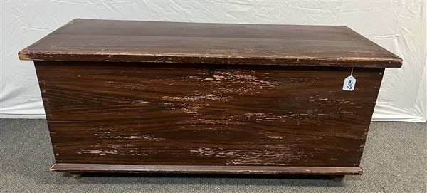 19th Cent. 49" Grain Painted Blanket Box