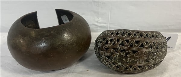 2 African Ceremonial Cuffs