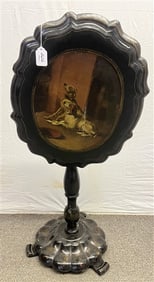 19th Cent. English Lacquered Tip Top Table