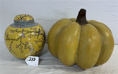 Ginger Jar and Gourd