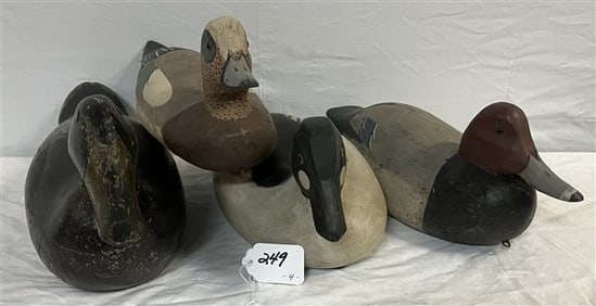 4 Decoys - 2 Schaap and 1 Collins