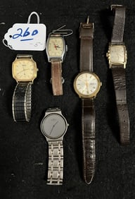 5 Men's Wristwatches