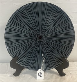 Art Glass Charger, Maurice Heaton