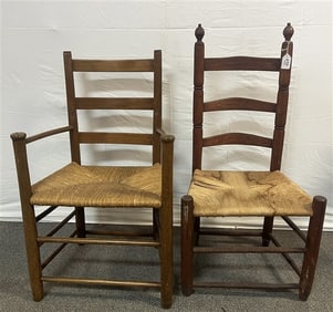 2 19th Cent. Country Chairs