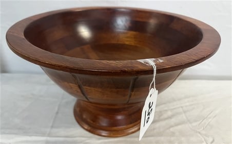 Artist Crafted Mixed Wood Bowl - 11.5" diameter