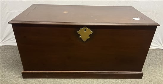 Solid Mahogany Blanket Box 48" x 23" x 24"h