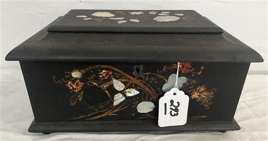 M.O.P Inlaid Document Box