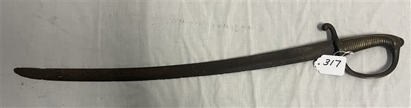 29" Franco - Prussian 19th Cent. Cavalry Sword
