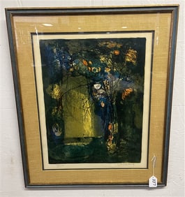 Signed and Numbered Lithograph - Signed and Numbered - 22" x 27"