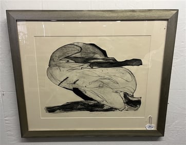 Framed, Signed and Numbered Lithograph Selena 1974