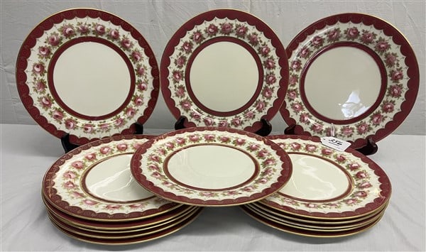 Fourteen 10" Cauldron English Dinner Plates (1 of 3)