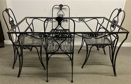 Iron Table and 8 Chairs - Nice, nice quality