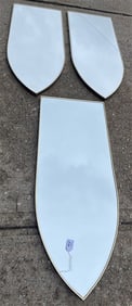 3 Decorative Beveled Mirrors